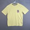 Scotch & Soda Mens Size Small Yellow T-Shirt Cotton Blend Short Sleeve