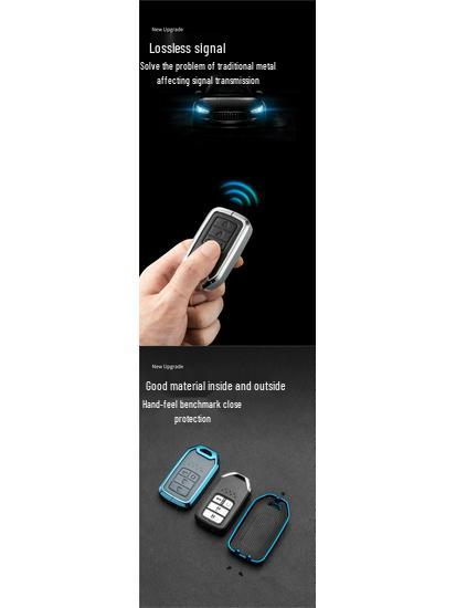 Honda 11th Gen Civic, Inspire, Breeze, CR-V, Accord Metal Key Case