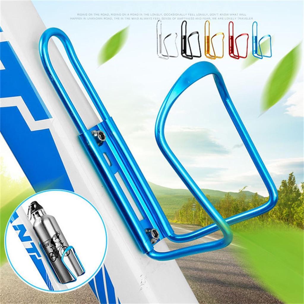 2PCS Bicycle Water Bottle Holder Aluminum Alloy Lightweight Mountain Road Bike Bottle Cage Cycling Multi Purpose Eye Box Holder