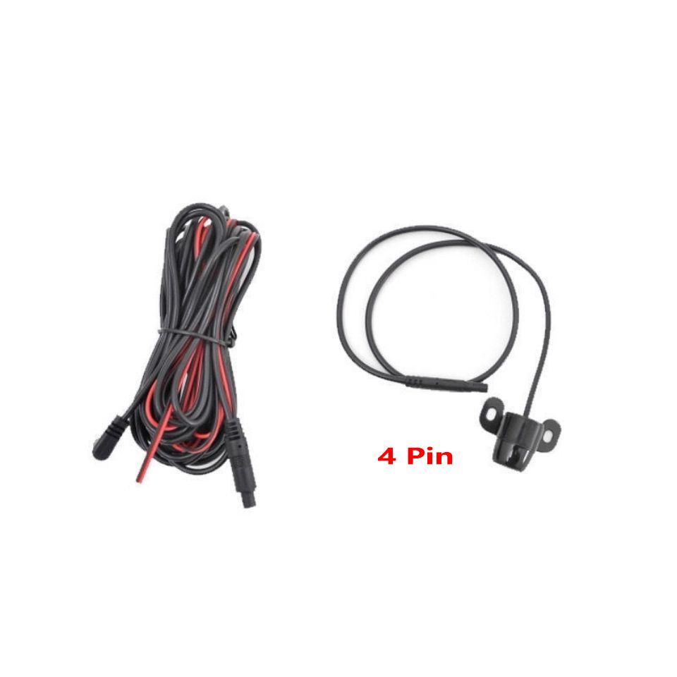 Universal Rear-view Butterfly camera Night vision reverse camera with 5-pin extension cord for car cameras with dashcam
