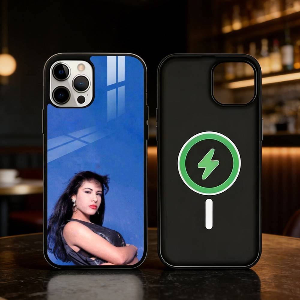 Singer Selena Quintanilla Phone Case For iPhone 17 16 15 14 13 12 Pro Max Plus for Mirror Wireless Magnetic Cover