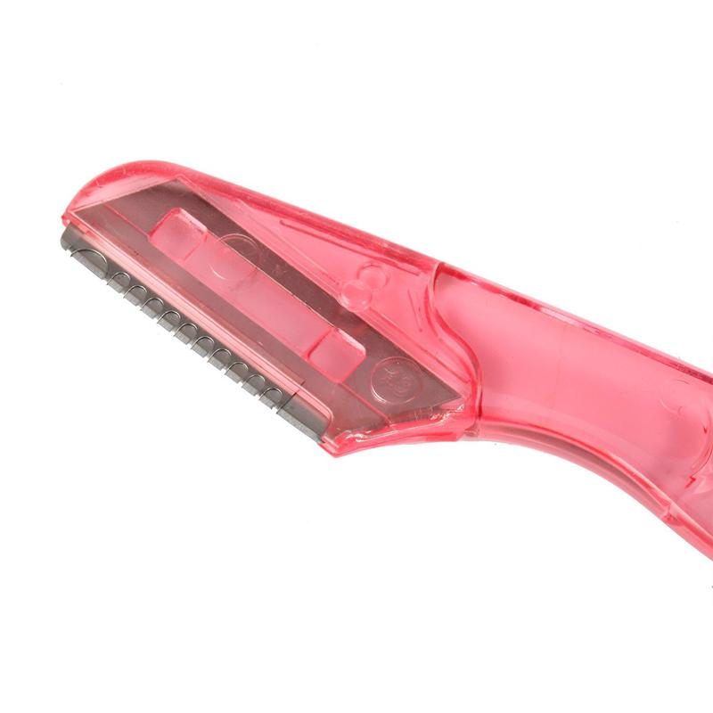 3/8Pcs Colorful Eyebrow Trimmer Makeup Knife Eyebrow Blades Face Hair Removal Safe Scraper Shaver Makeup Beauty Tools