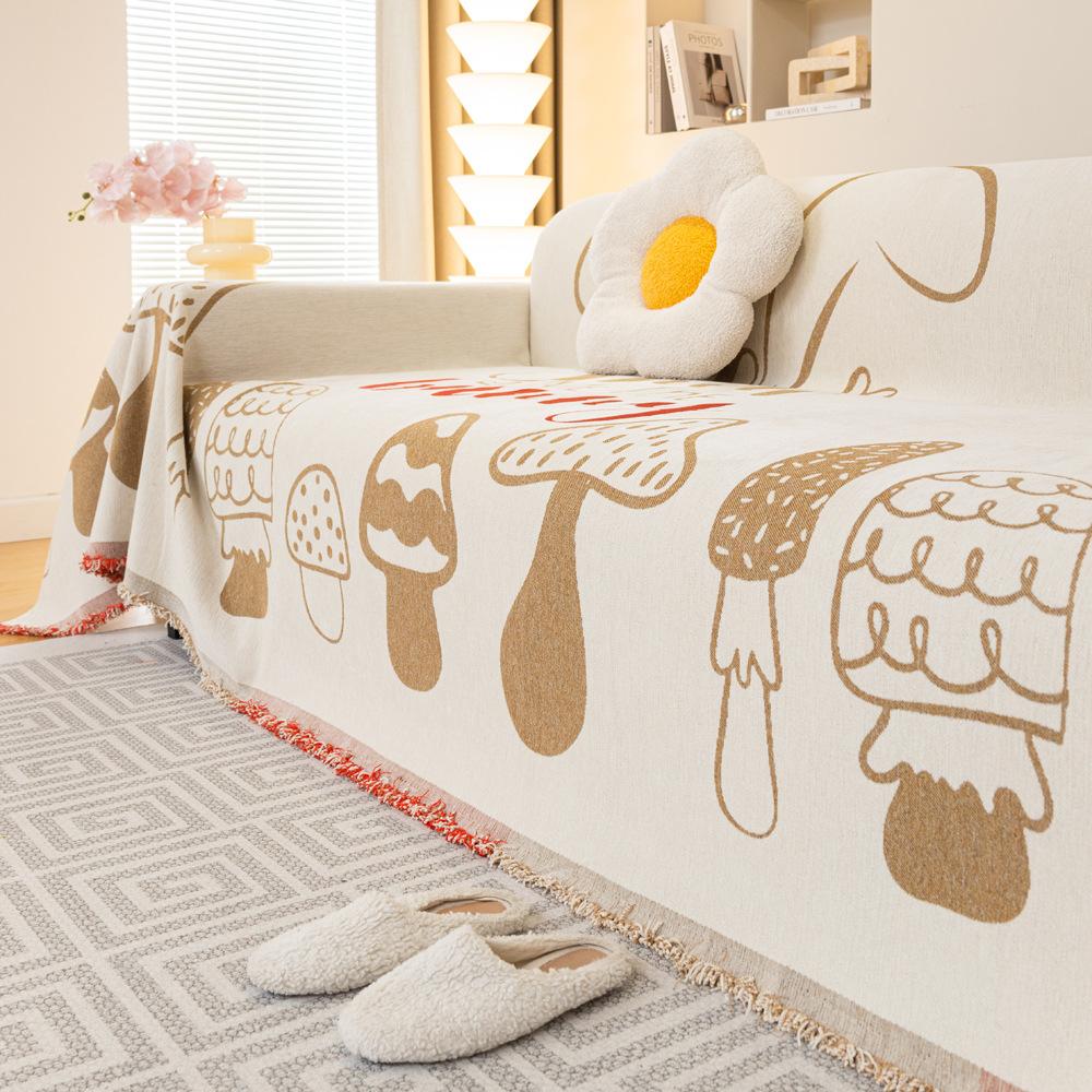 

Чехол для дивана из синели, полотенце, универсальная нескользящая подушка с рисунком «Четыре сезона», чехол для дивана, ткань 180X130