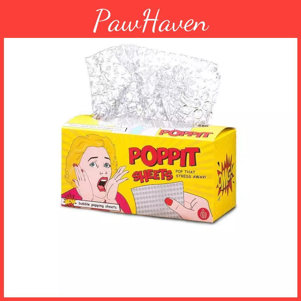 Poppit Fólie Bublinková Fólie S Antistresovým Plastovým Materiálem Pro Děti A Dospělé