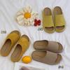 Suede soft-soled thick-soled slippers for women's summer wear soft-soled slippers with Boken ugly and cool slippers tide