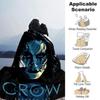 1pc Crow Brandon Lee Throw Blanket Soft Flannel, Cozy All Season Polyester Perfect for Home, Office