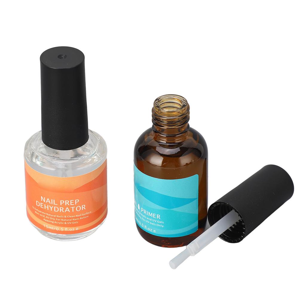 Acid Free Nail Prep Dehydrator Primer Remove Nail Oils Dust Less Corrosive Nail Primer 15ml