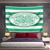 Celtic Football Club Logo Design Pattern Wall Hanging Tapestry Decorative Tapestry Home Decor for Bedroom and Living Room