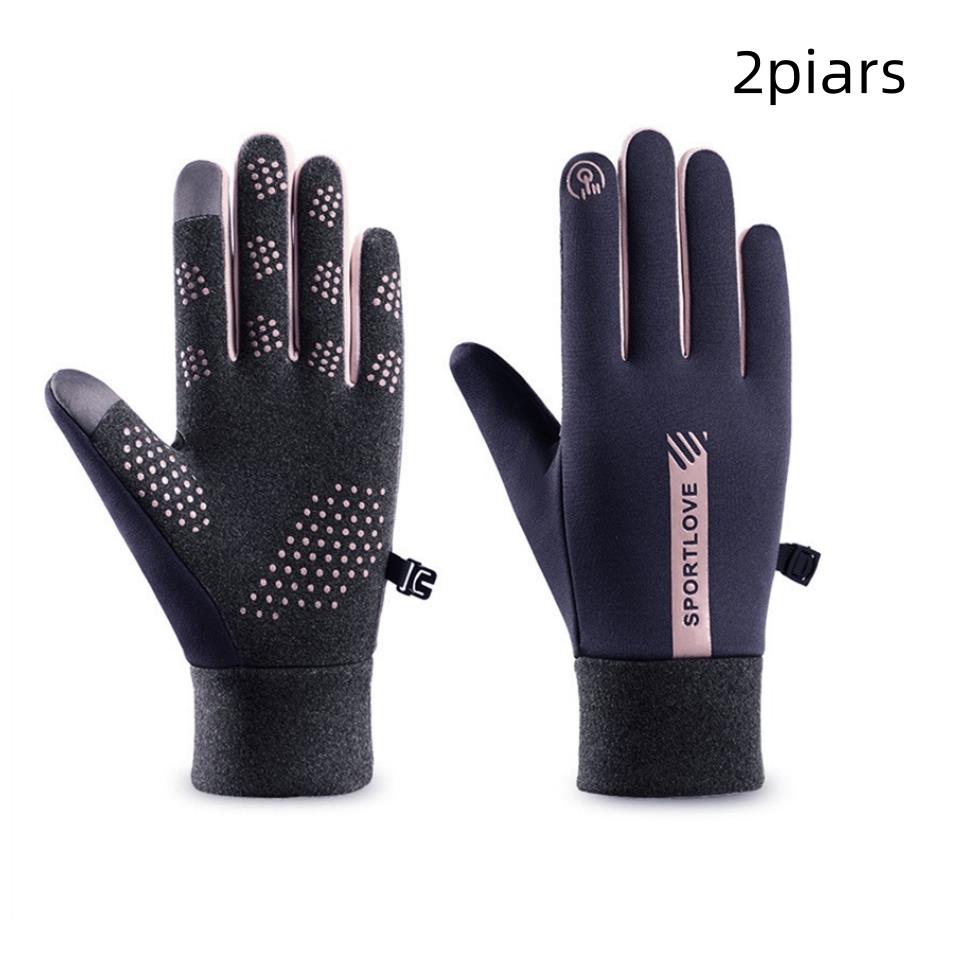 Winter Gloves Women Cycling Bike Thermal Cold Resistance Wind Waterproof Bicycle Warm Outdoor Running Skiing Mittens