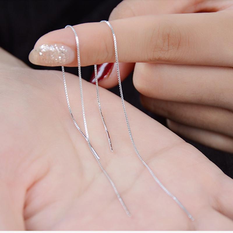 

Женские серьги из медного сплава с цирконом Lindon - Серьги-подвески в подарок на свадебную вечеринку 9cm