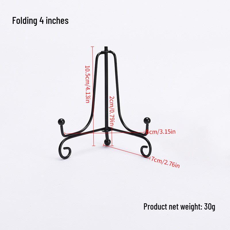 

Металлическая складная подставка для фотографий, тарелок или украшений