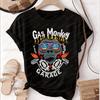 Streetwear Gas Monkey Garage Printed T-shirt Top Gas Monkey Garage Trend Short-sleeved Unisex S