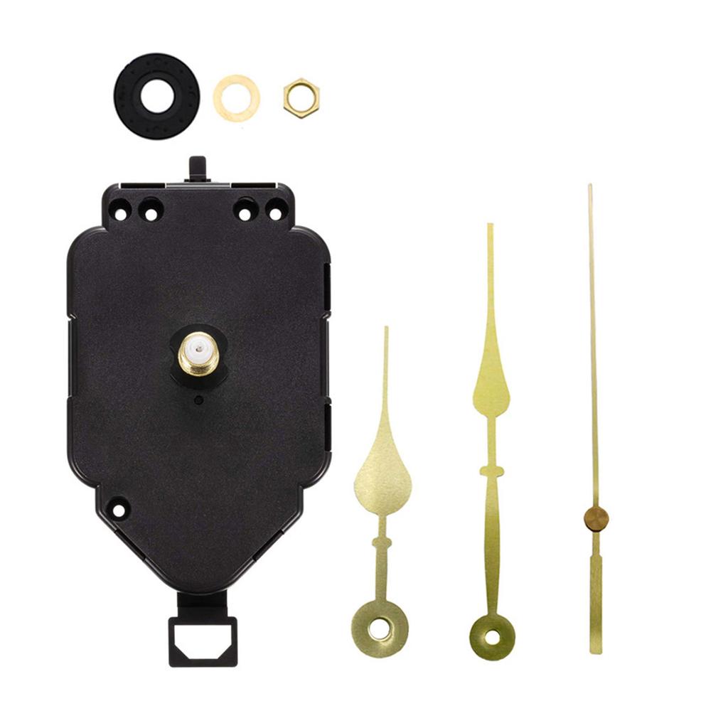 Pendulum Clock Movement Kits Wall Clock Repair Parts with Different Hands Clock Mechanism for Timepiece Replacement