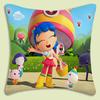 True and The Rainbow Kingdom Pillow Covers Cartoon Sofa Decorative Home Doublesided Printing Short Plush Cute Cushion Cover
