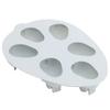 3D   Shape Silicone Mold Cake Baking Pan Hollow Ice Cream Chocolate Mold Tool