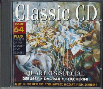 

CD VARIOUS - Classic Cd Issue 63 - Quartet Speci ISSUE63 AKG LONDON Japan Classical Used