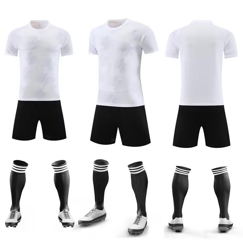 Men s Short Sleeve Football Training Jersey Set 3XS