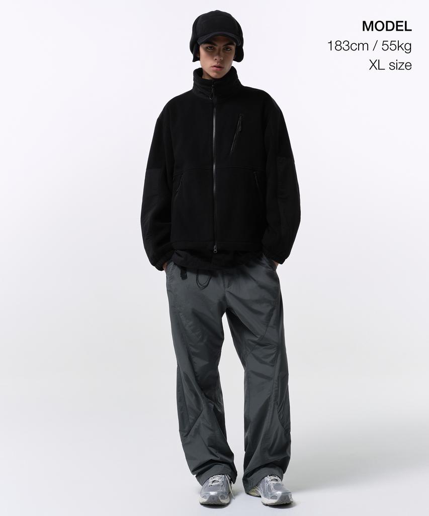 Musinsa Standard [City Leisure] Polar Fleece High-Neck Jacket [Black]