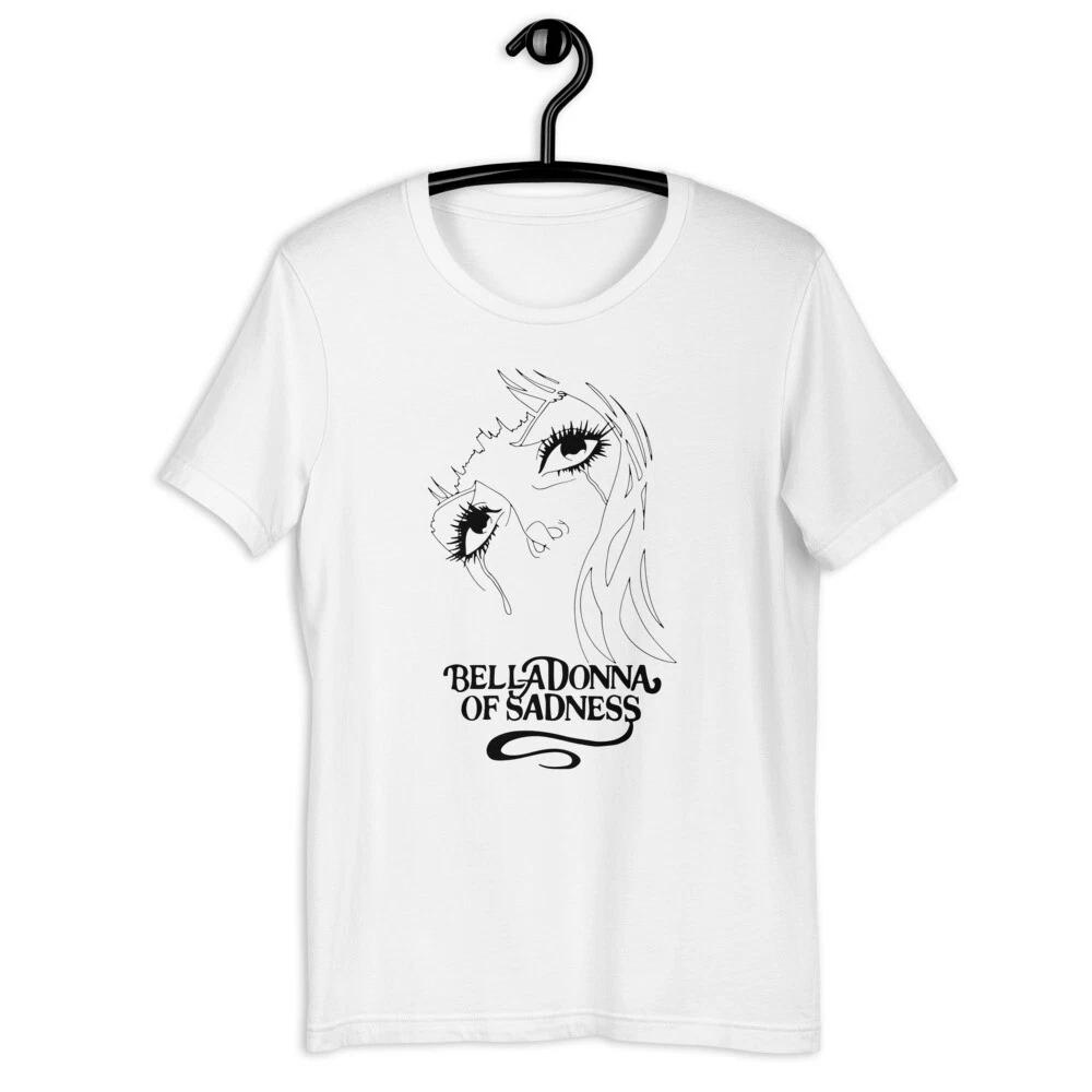 

BELLADONNA OF SADNESS White Tee Short-Sleeve Unisex 100% Cotton T-shirt Mens Tees Top 3XL