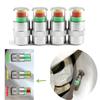 Tire Pressure Monitor Pressure Gauge Cap Sensor Indicator Alert Monitoring Valve Stem Cap Tools Kit 2.0/2.2/2.4 Bar 30/32/36 PSI