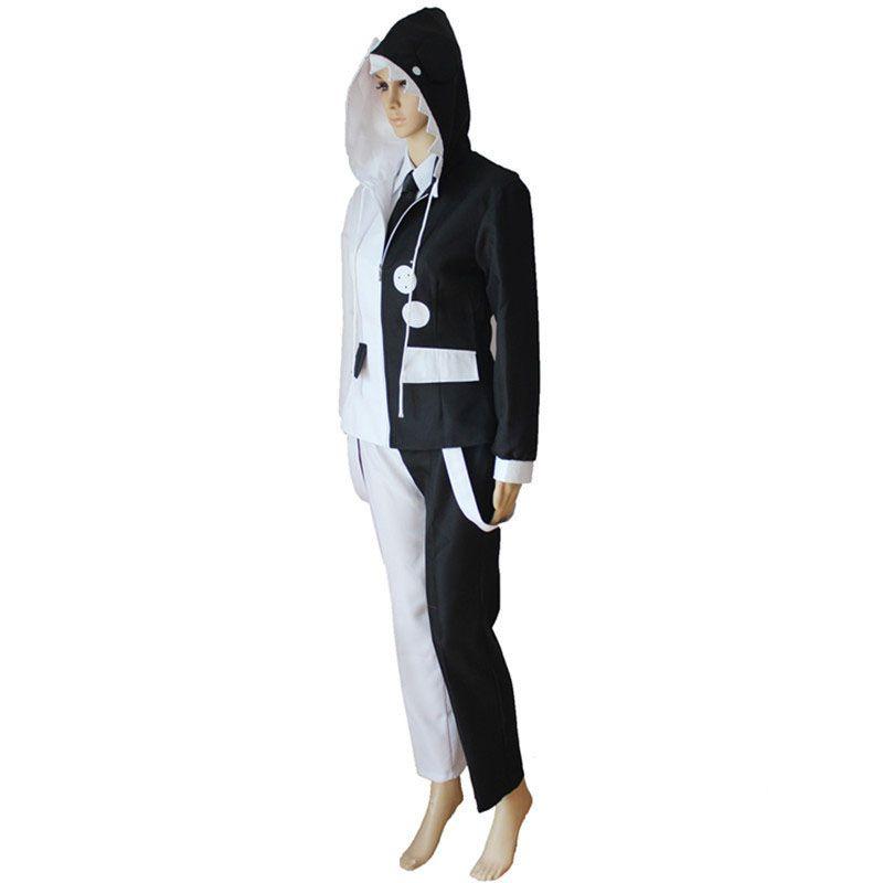 

Женский аниме Danganronpa Super Dangan Ronpa Монокума Новый костюм для косплея Pants Suit（Without shirt）,M