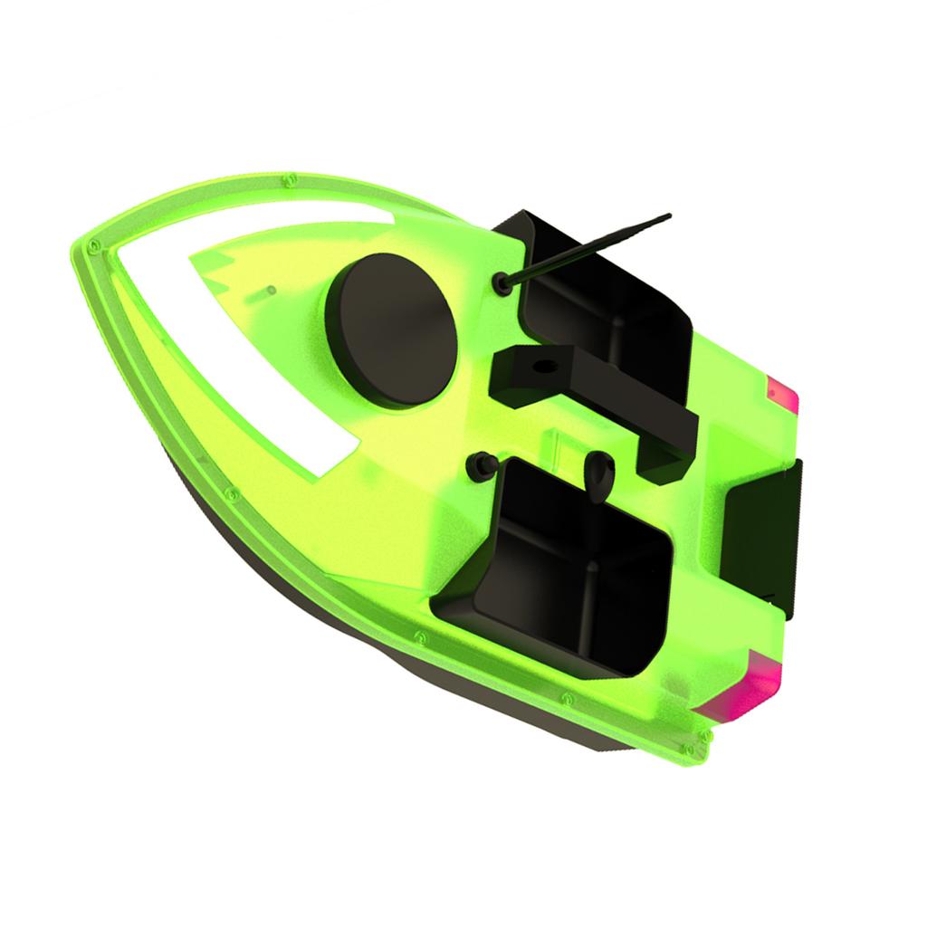 GPS Angelköderboot mit 7 Farben LED-Licht Fernbedienung 500M Reichweite 5200mah