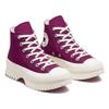 Converse Chuck Taylor All Star Lugged 2.0 Versatile Trendy High Top Espadrilles Unisex Fuchsia