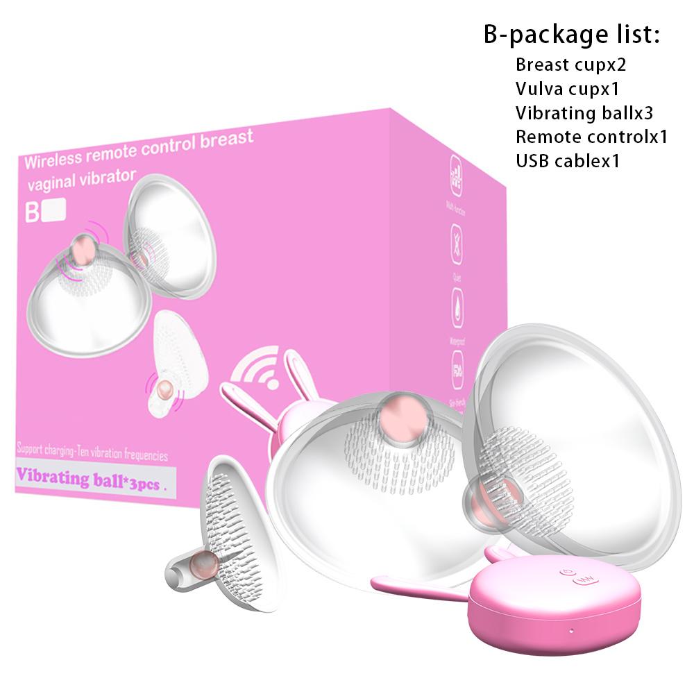 Nipple Sucker Vibrator Tongue Lick Nipple Suction Cups Vibrator Electric Breast Pump Breast Enlarge Massager Sex Toy for Woman