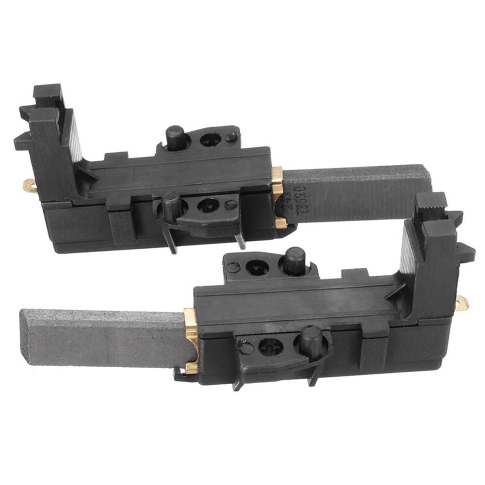 Motor Carbon Brushes Plastic Washing Machine Accessories Black