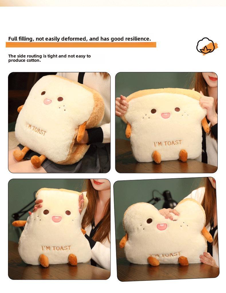 Prémiový ohřívač rukou na toasty: Nositelný plyšový polštář pro příjemné zimní zdřímnutí