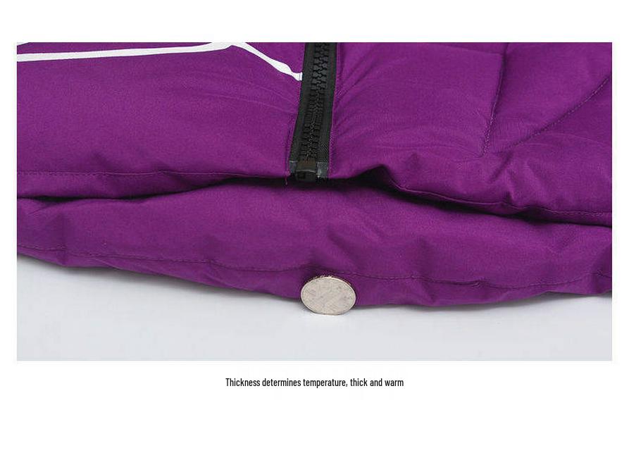 Girls' Cotton Coat 2024: New Thick Warm Korean-Style Long Jacket for Kids