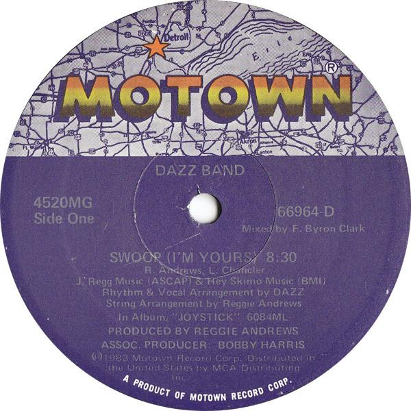

12inch Record DAZZ BAND - Swoop (I m Yours) 4520MG Motown 1983 US Soul/Funk Used