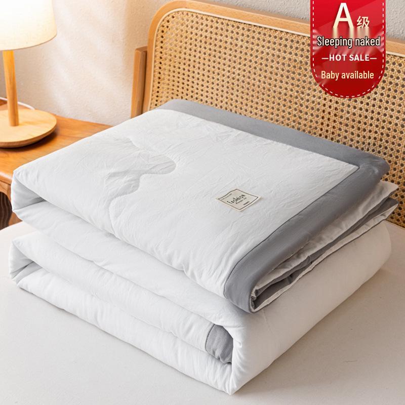 Summer Air-Conditioning Quilt: Lightweight, Machine-Washable, Thin Quilt for Spring, Summer, and Autumn