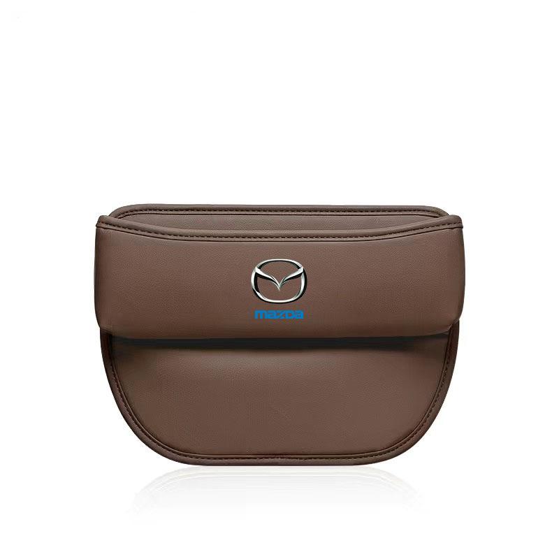 Car Seat Crevice Storage Box Seat Gap Slit Pocket Catcher Organizer For Mazda 2 3 4 5 6 7 8 323 626 CX5 CX7 CX9 RX8 MX3 MX5