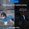 Universal Dog Raincoat with Foot Covers & Leash Access, Animal Design & Belly Wrap - Fits Small to Large Breeds