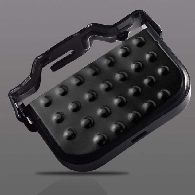 2Pcs Bike Rear Pedals Steel Folding Bike Pegs Non-slip Bicycles Footrests Pedals