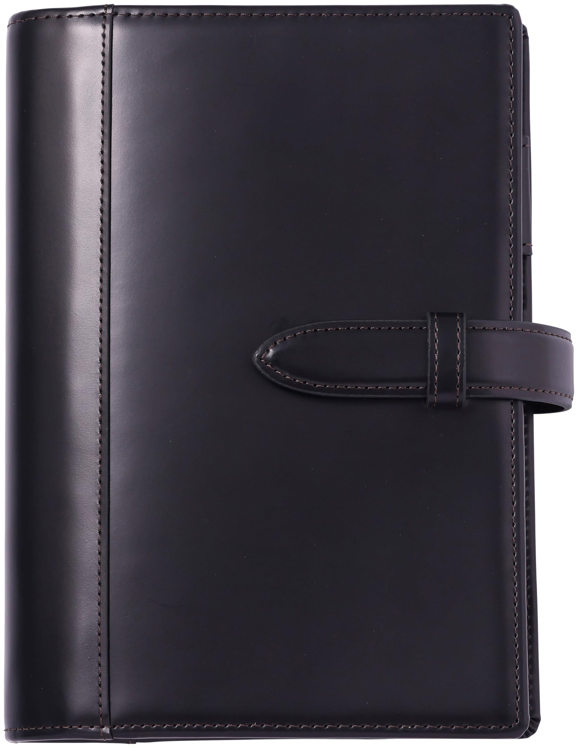 

Franklin Planner Traditional Leather Binder Compact 20mm Black 86399 чёрный