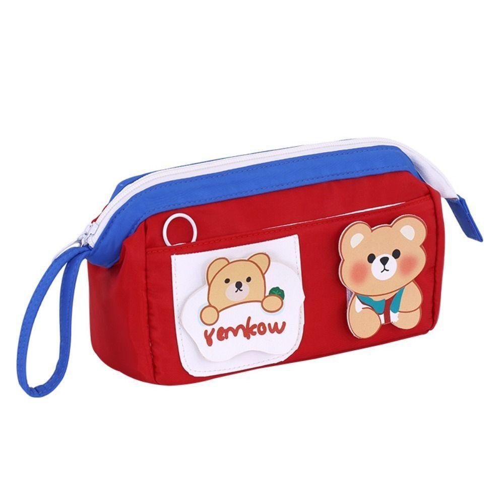 Cute Design Student Pencil Case High Aesthetic Value School Stationery Bag Student Stationery