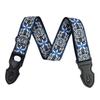 Adjustable Guitar Strap Embroidered Print Ethnic Style Guitar Strap For Folk Electric Guitar Bass Ukulele Guitar Accessories