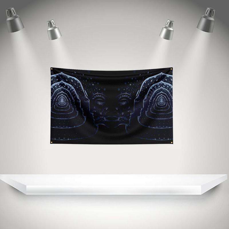 The Ttools Flag Rock Music Band Banner 3x5ft With Brass Grommets Hd Printing Tapestry Exhibition Music Band Fans Garage Decor