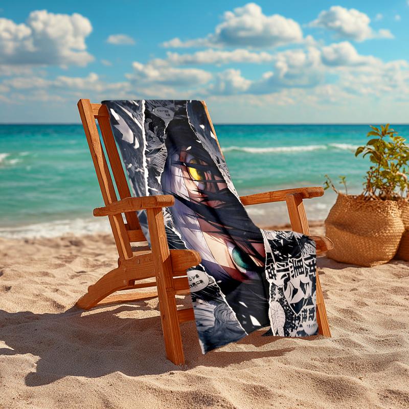 1Pc Dark Hero Unveiled Beach Towel Quick Dry Multiuse For Beach Pool Gym Yoga Home Travel Christmas Halloween Xmas Gift S1275