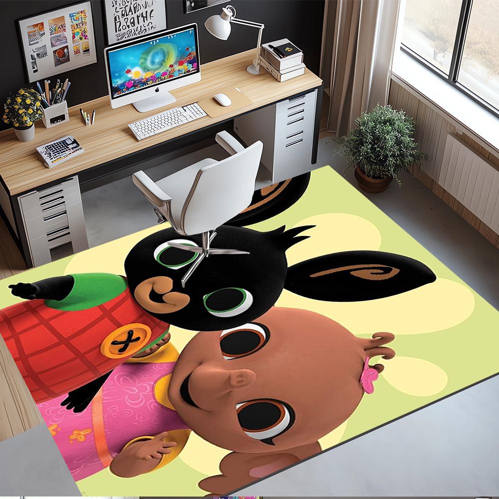 Bing Printed Carpet,Rug,for Office Chair Living Room Bedroom Kitchen Room Decor Gifts.