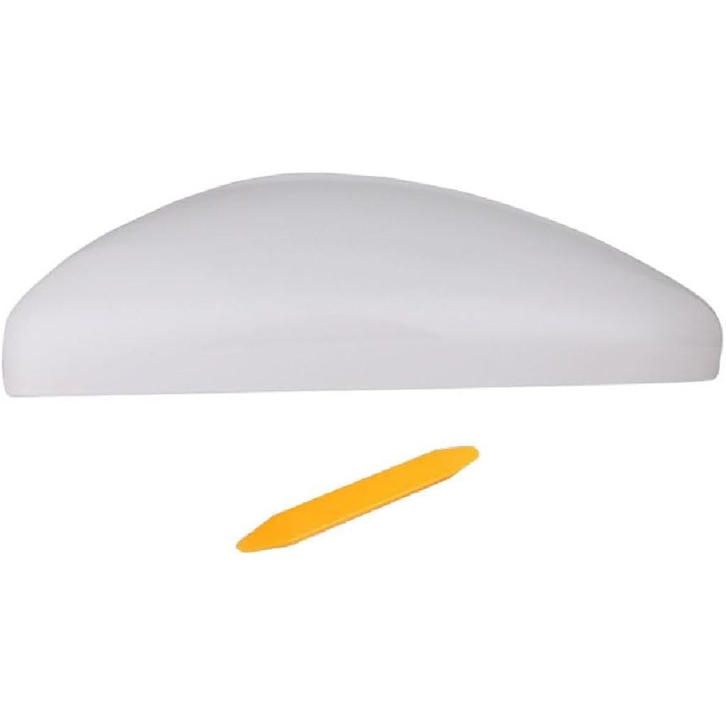 Right Passenger Side Mirror Cover Replacement Compatible With Volkswagen Jetta 2024 Rearview Mirror Cover Without Turn Signal (Black right)