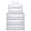 Men's Sleeveless Jacket Fashion Vest Winter Warm Pockets Cotton Padded Jackets Mens White Black Waistcoat 5Xl