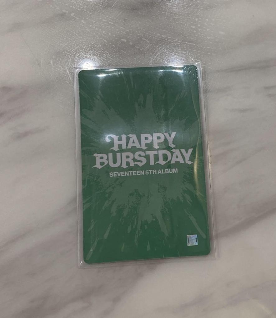 [USED] SEVENTEEN Dino Happy Burstday Lakidro