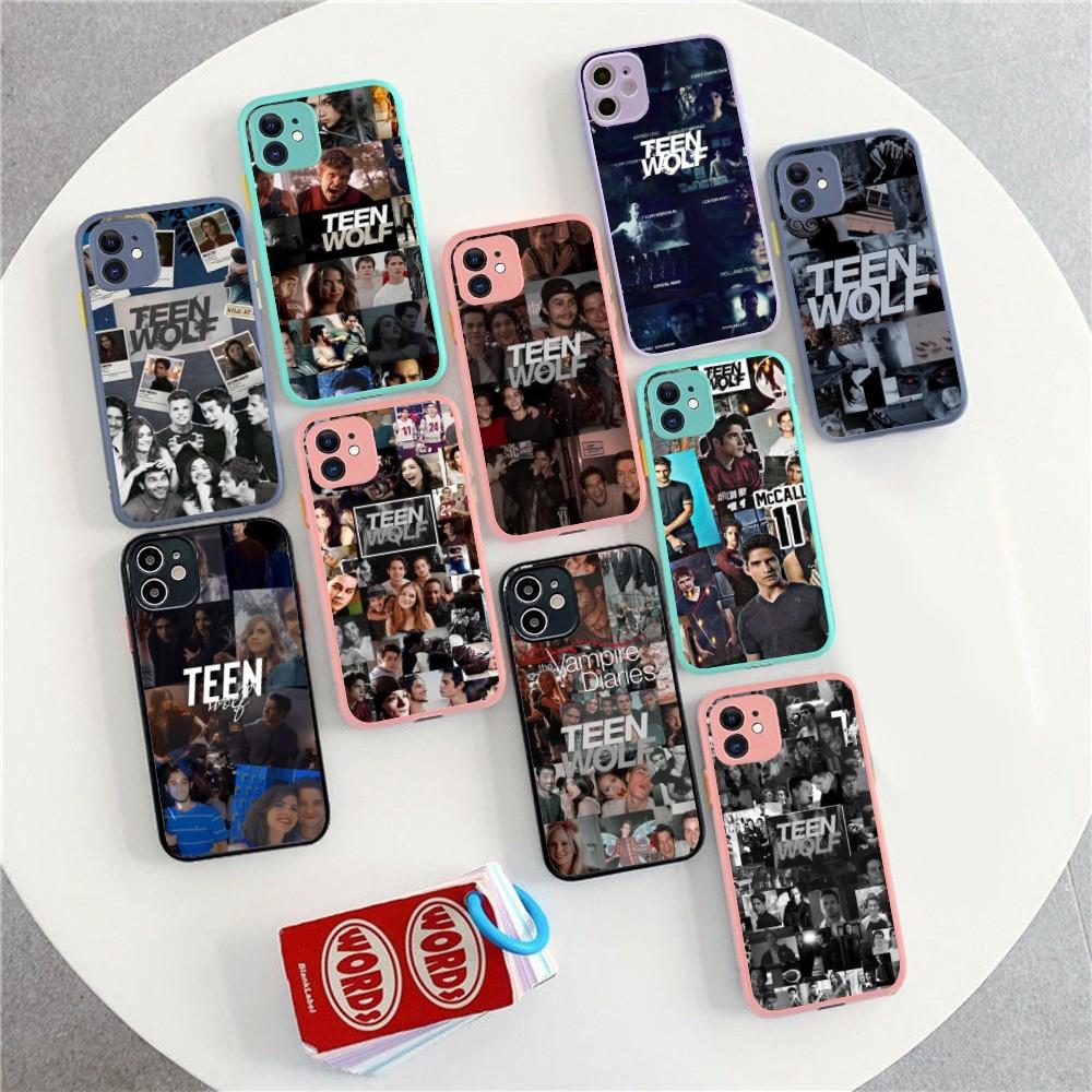Teen Wolf Phone Case For IPhone 18 14 11 12 13 Mini Pro Max 8 7 Plus X XR XS MAX Translucent Matte Cover