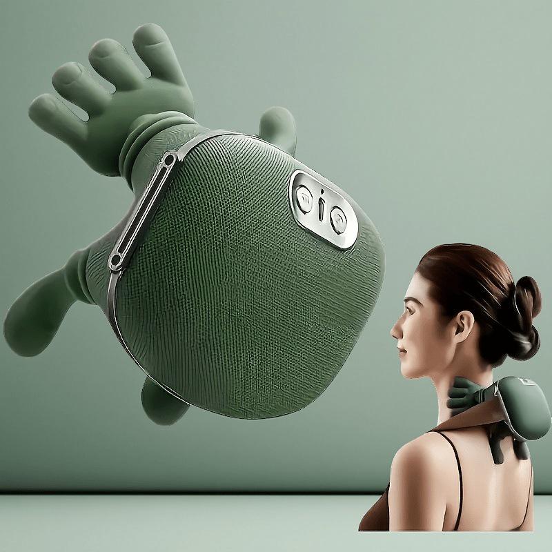 Master-Level Bionic Hand Neck & Shoulder Massager with Heat оливковое зеленый