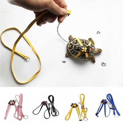 Creative Pet Walking Harness Practical Pet Turtle Harness Lizard Traction Rope  for Mouse Hamster