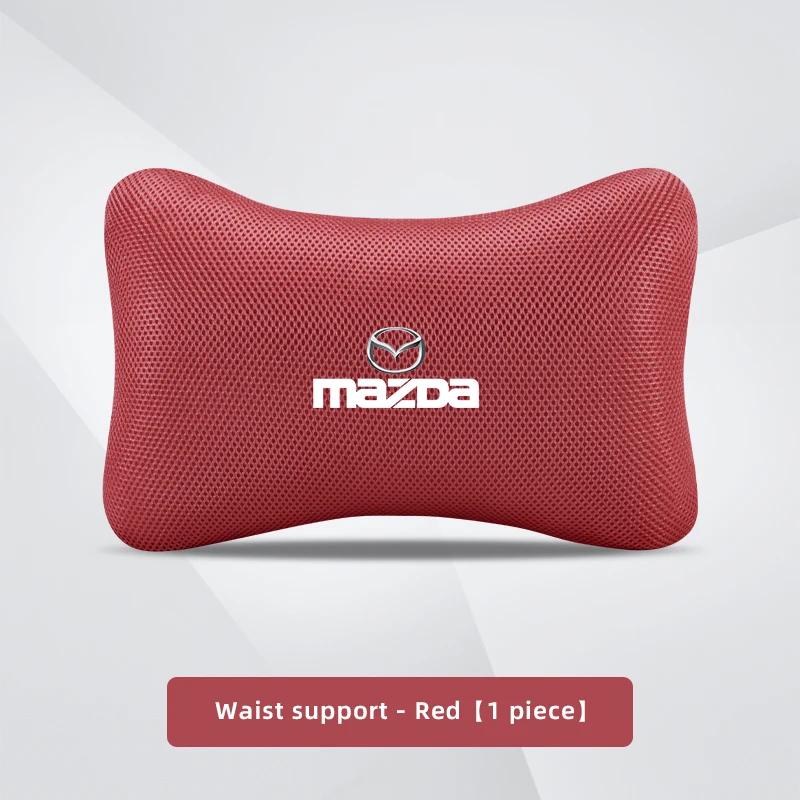 

2025 Hot Car Headrest Ice Silk Waist Cushion Neck Pillow For Mazda 2 6 3 CX5 CX80 CX70 CX90 MX30 CX60 CX50 CX30 BT50 e-TPV CX3 C