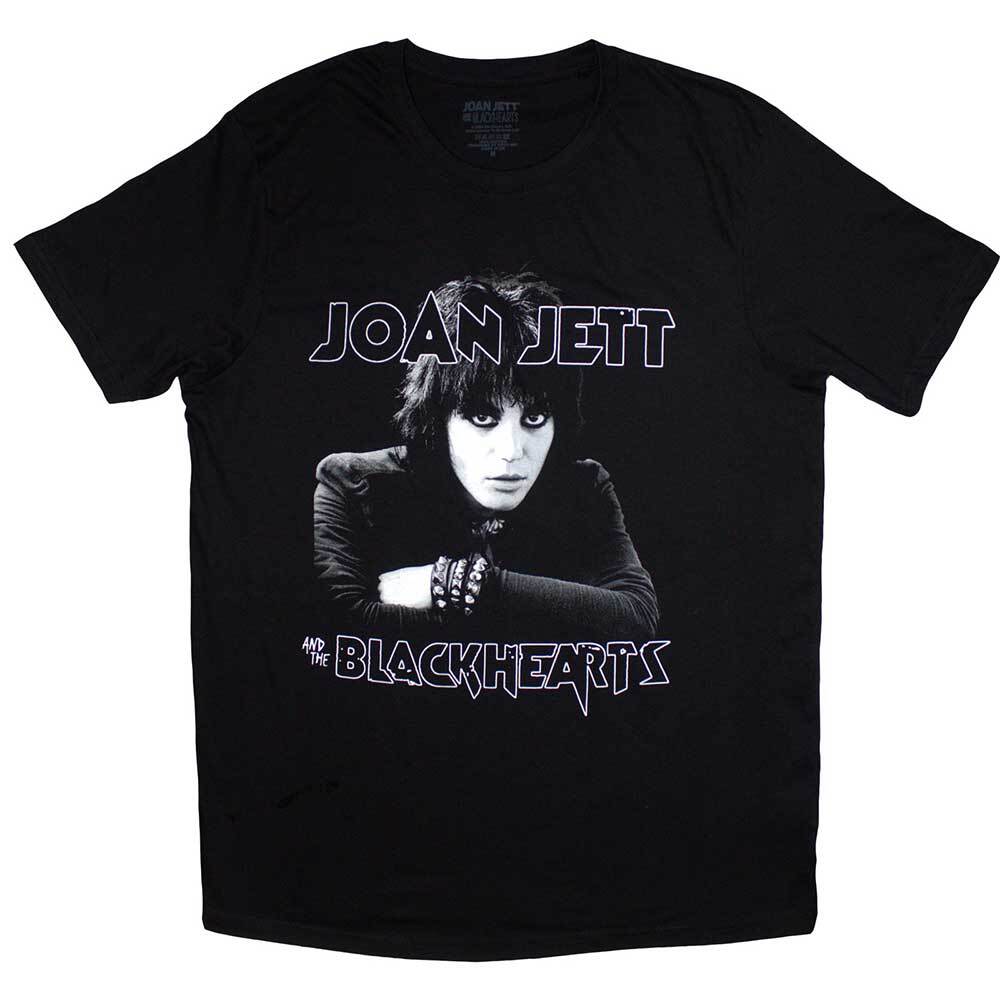 Joan Jett The Blackhearts Photo T-Shirt Black New XXXL